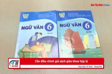 Cần điều chỉnh giá sách giáo khoa hợp lý