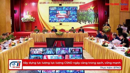 Xây dựng lực lượng lực lượng CSND ngày càng trong sạch, vững mạnh