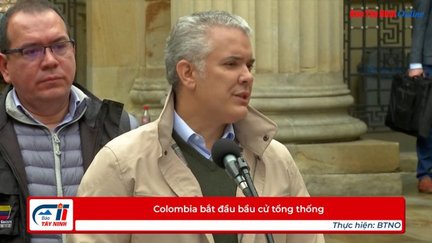 Colombia bắt đầu bầu cử tổng thống