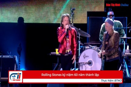 Rolling Stones kỷ niệm 60 năm thành lập