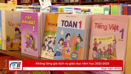 Không tăng giá dịch vụ giáo dục năm học 2022-2023