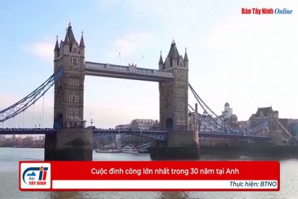 Cuộc đình công lớn nhất trong 30 năm tại Anh