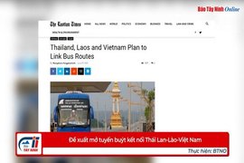 Đề xuất mở tuyến buýt kết nối Thái Lan-Lào-Việt Nam