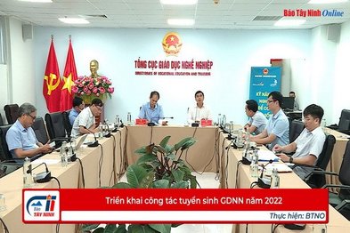 Triển khai công tác tuyển sinh GDNN năm 2022