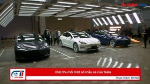 Đức thu hồi một số mẫu xe của Tesla