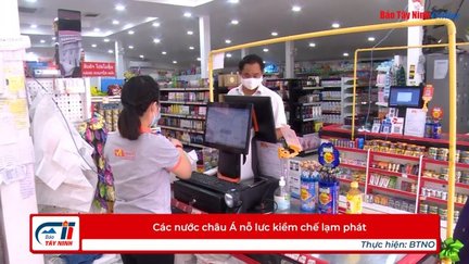 Các nước châu Á nỗ lưc kiềm chế lạm phát