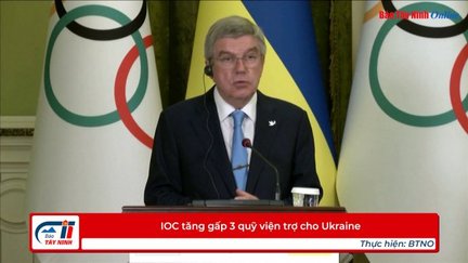 IOC tăng gấp 3 quỹ viện trợ cho Ukraine