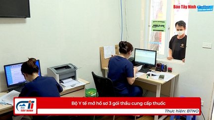 Bộ Y tế mở hồ sơ 3 gói thầu cung cấp thuốc