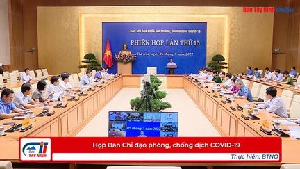 Họp Ban Chỉ đạo phòng, chống dịch COVID-19