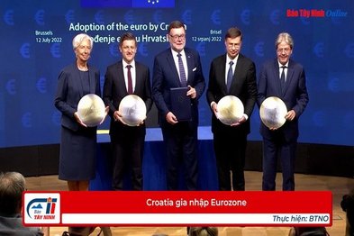 Croatia gia nhập Eurozone