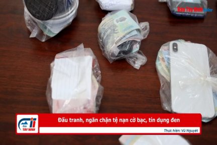 Đấu tranh, ngăn chặn tệ nạn cờ bạc, tín dụng đen