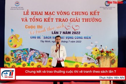 Chung kết và trao thưởng cuộc thi vẽ tranh theo sách lần 7