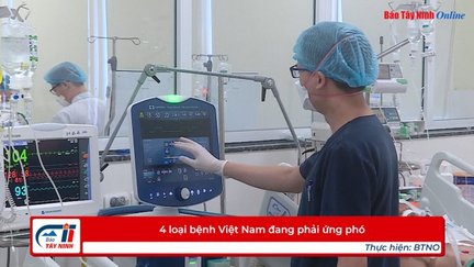 4 loại bệnh Việt Nam đang phải ứng phó