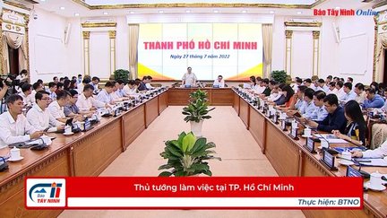 Thủ tướng làm việc tại TP. Hồ Chí Minh