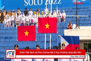 Đoàn Việt Nam tại Para Games đạt 3 Huy chương vàng đầu tiên