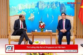 Thủ tướng tiếp Đại sứ Singapore tại Việt Nam