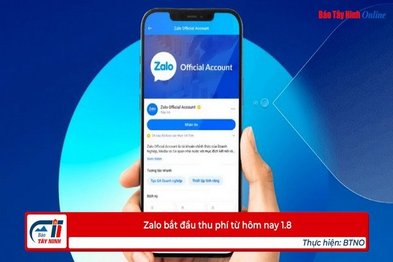 Zalo bắt đầu thu phí từ ngày 1.8