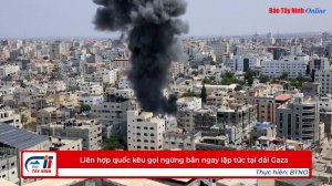 Liên hợp quốc kêu gọi ngừng bắn ngay lập tức tại dải Gaza