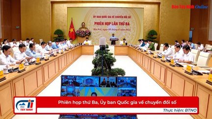 Phiên họp thứ Ba, Ủy ban Quốc gia về chuyển đổi số