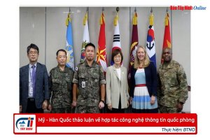 Mỹ - Hàn Quốc thảo luận về hợp tác công nghệ thông tin quốc phòng