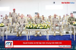 Saudi Arabia và Mỹ tập trận chung trên Biển Đỏ