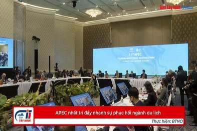 APEC nhất trí đẩy nhanh sự phục hồi ngành du lịch