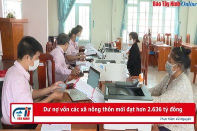 Dư nợ vốn các xã nông thôn mới đạt hơn 2.636 tỷ đồng