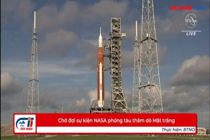 Chờ đợi sự kiện NASA phóng tàu thăm dò Mặt trăng