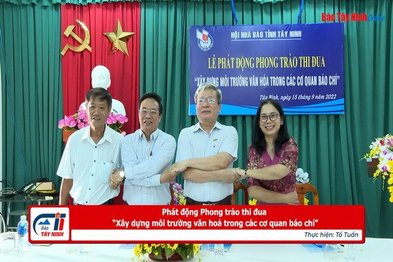 Phát động Phong trào thi đua “Xây dựng môi trường văn hoá trong các cơ quan báo chí”