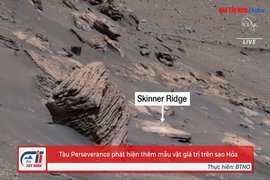Tàu Perseverance phát hiện thêm mẫu vật giá trị trên sao Hỏa