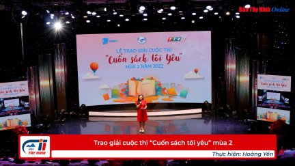 Trao giải cuộc thi “Cuốn sách tôi yêu” mùa 2