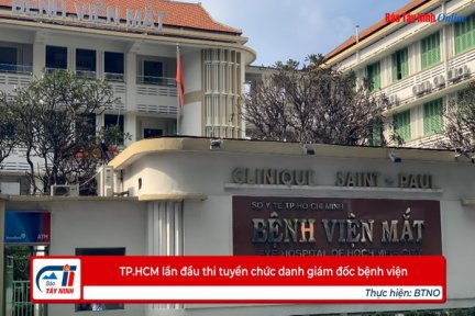 TP.HCM lần đầu thi tuyển chức danh giám đốc bệnh viện