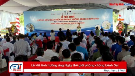 Lễ Mít tinh hưởng ứng Ngày thế giới phòng chống bệnh Dại