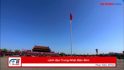 Lãnh đạo Trung-Nhật điện đàm