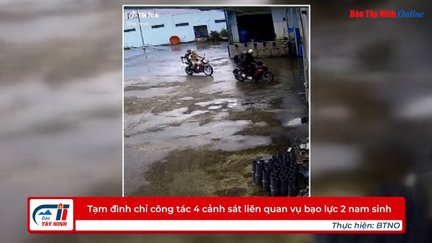 Tạm đình chỉ công tác 4 cảnh sát liên quan vụ bạo lực 2 nam sinh