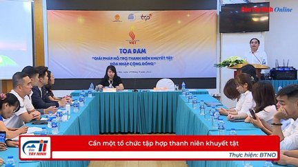 Cần một tổ chức tập hợp thanh niên khuyết tật