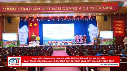 Đoàn viên, thanh niên tỉnh nhà phấn khởi với kết quả Đại hội đại biểu Đoàn Thanh niên Cộng sản Hồ Chí Minh tỉnh Tây Ninh khoá XIV, nhiệm kỳ 2022-2027