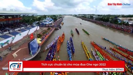 Tích cực chuẩn bị cho mùa đua Ghe ngo 2022