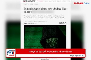 Tin tặc đe dọa tiết lộ dự án hạt nhân của Iran