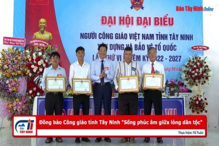 Đồng bào Công giáo tỉnh Tây Ninh 