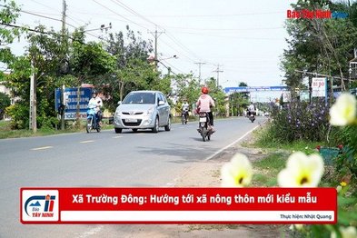 Xã Trường Đông: Hướng tới xã nông thôn mới kiểu mẫu