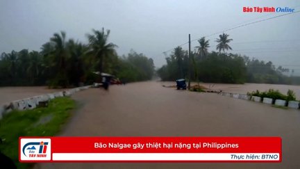 Bão Nalgae gây thiệt hại nặng tại Philippines