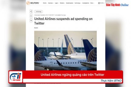 United Airlines ngừng quảng cáo trên Twitter