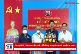 Huyện Dương Minh Châu quan tâm phát triển Đảng trong các doanh nghiệp tư nhân