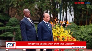 Tổng thống Uganda thăm chính thức Việt Nam