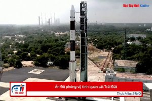 Ấn Độ phóng vệ tinh quan sát Trái Đất
