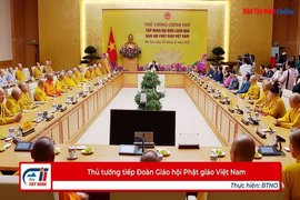Thủ tướng tiếp Đoàn Giáo hội Phật giáo Việt Nam