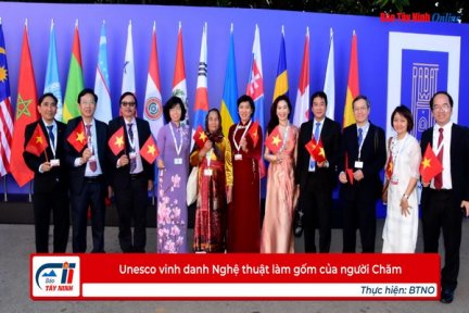 Unesco vinh danh Nghệ thuật làm gốm của người Chăm