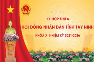 Trực tiếp-Phiên khai mạc Kỳ họp thứ 6, HĐND tỉnh Tây Ninh khóa X, nhiệm kỳ 2021-2026