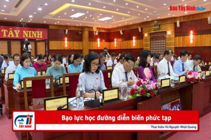 Bạo lực học đường diễn biến phức tạp